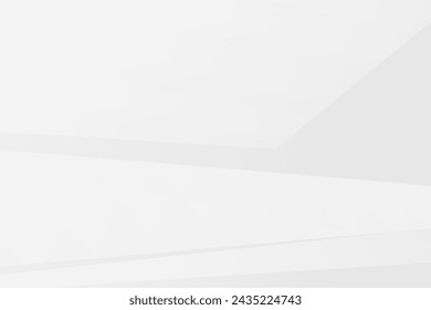 Abstract white and grey on light silver background modern design. Vector illustration eps 10.