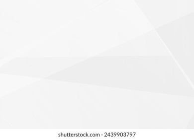 Abstract white and grey on light silver background modern design. Vector illustration eps 10.