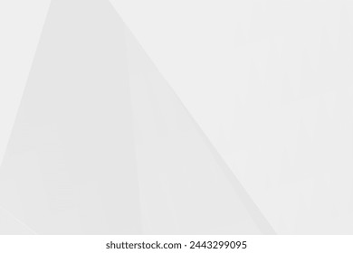 Abstract white and grey on light silver background modern design. Vector illustration eps 10.