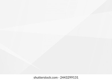 Abstract white and grey on light silver background modern design. Vector illustration eps 10.
