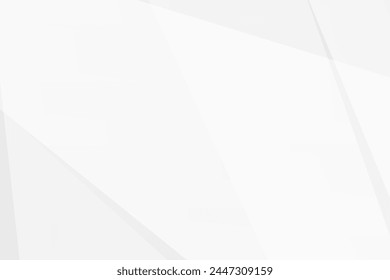 Abstract white and grey on light silver background modern design. Vector illustration eps 10.