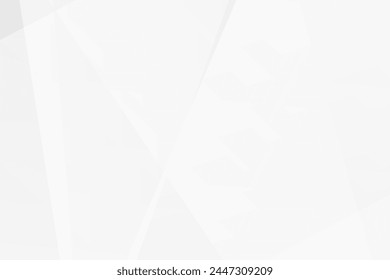 Abstract white and grey on light silver background modern design. Vector illustration eps 10.