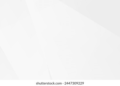 Abstract white and grey on light silver background modern design. Vector illustration eps 10.