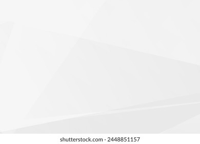 Abstract white and grey on light silver background modern design. Vector illustration eps 10.