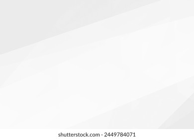 Abstract white and grey on light silver background modern design. Vector illustration eps 10.