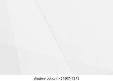 Abstract white and grey on light silver background modern design. Vector illustration eps 10.