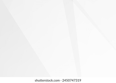 Abstract white and grey on light silver background modern design. Vector illustration eps 10.