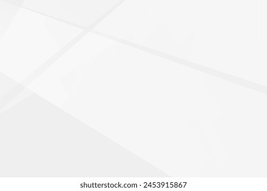 Abstract white and grey on light silver background modern design. Vector illustration eps 10.