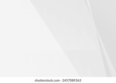 Abstract white and grey on light silver background modern design. Vector illustration eps 10.