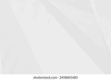 Abstract white and grey on light silver background modern design. Vector illustration eps 10.