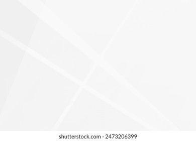 Abstract white and grey on light silver background modern design. Vector illustration eps 10.