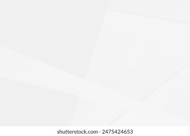 Abstract white and grey on light silver background modern design. Vector illustration eps 10.
