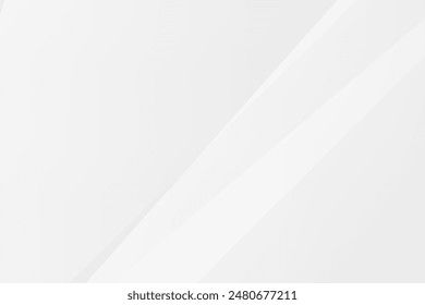 Abstract white and grey on light silver background modern design. Vector illustration eps 10.