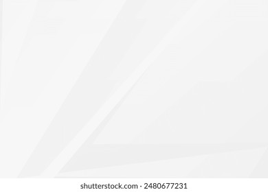 Abstract white and grey on light silver background modern design. Vector illustration eps 10.