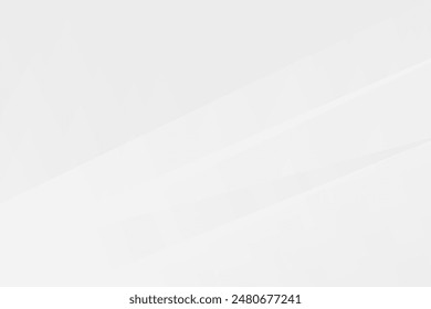 Abstract white and grey on light silver background modern design. Vector illustration eps 10.