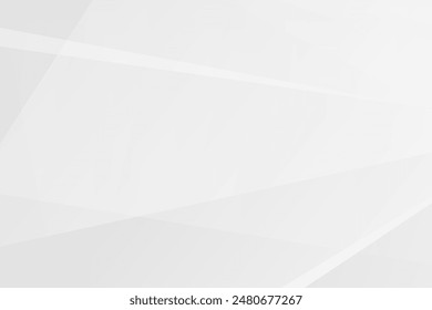 Abstract white and grey on light silver background modern design. Vector illustration eps 10.