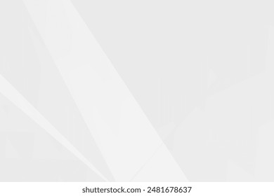Abstract white and grey on light silver background modern design. Vector illustration eps 10.