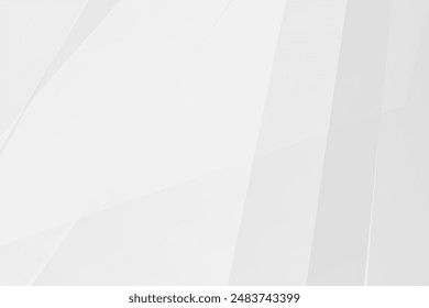 Abstract white and grey on light silver background modern design. Vector illustration eps 10.