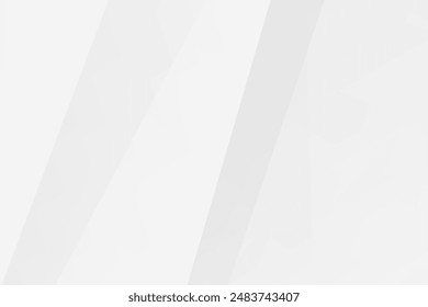 Abstract white and grey on light silver background modern design. Vector illustration eps 10.