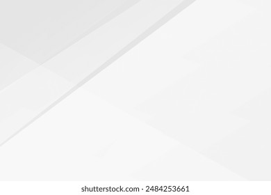 Abstract white and grey on light silver background modern design. Vector illustration eps 10.