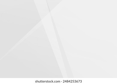 Abstract white and grey on light silver background modern design. Vector illustration eps 10.