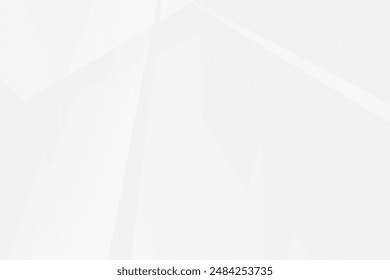 Abstract white and grey on light silver background modern design. Vector illustration eps 10.
