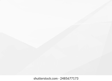 Abstract white and grey on light silver background modern design. Vector illustration eps 10.