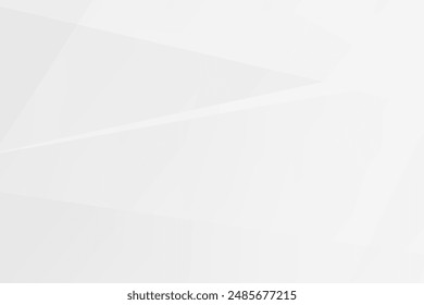 Abstract white and grey on light silver background modern design. Vector illustration eps 10.