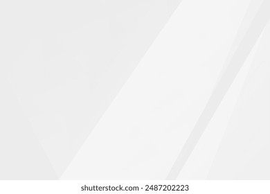 Abstract white and grey on light silver background modern design. Vector illustration eps 10.