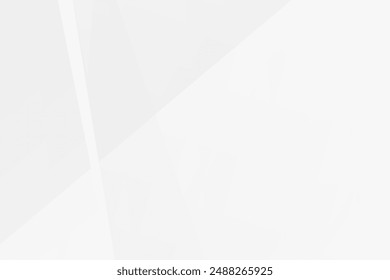 Abstract white and grey on light silver background modern design. Vector illustration eps 10.