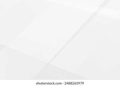 Abstract white and grey on light silver background modern design. Vector illustration eps 10.