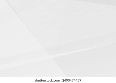 Abstract white and grey on light silver background modern design. Vector illustration eps 10.