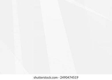Abstract white and grey on light silver background modern design. Vector illustration eps 10.