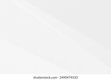 Abstract white and grey on light silver background modern design. Vector illustration eps 10.