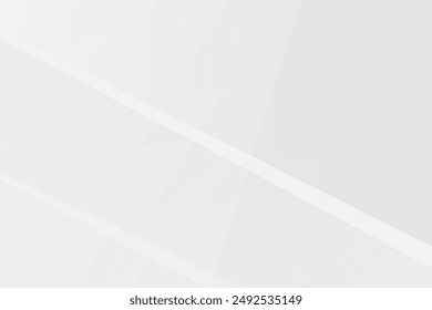 Abstract white and grey on light silver background modern design. Vector illustration eps 10.