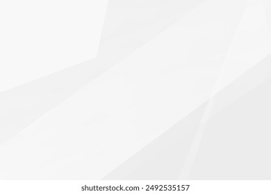 Abstract white and grey on light silver background modern design. Vector illustration eps 10.