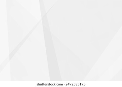 Abstract white and grey on light silver background modern design. Vector illustration eps 10.