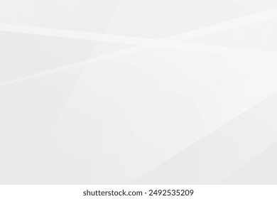 Abstract white and grey on light silver background modern design. Vector illustration eps 10.