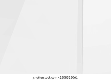 Abstract white and grey on light silver background modern design. Vector illustration eps 10.