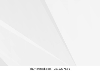Abstract white and grey on light silver background modern design. Vector illustration eps 10.