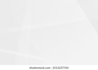Abstract white and grey on light silver background modern design. Vector illustration eps 10.