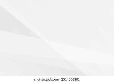 Abstract white and grey on light silver background modern design. Vector illustration eps 10.