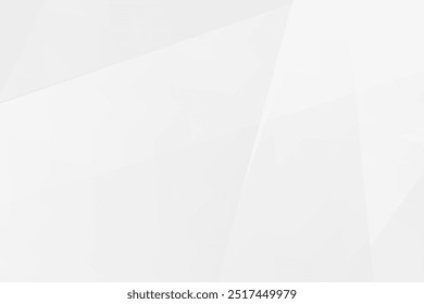 Abstract white and grey on light silver background modern design. Vector illustration eps 10.