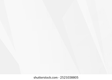 Abstract white and grey on light silver background modern design. Vector illustration eps 10.