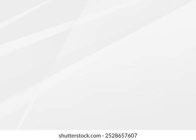 Abstract white and grey on light silver background modern design. Vector illustration eps 10.