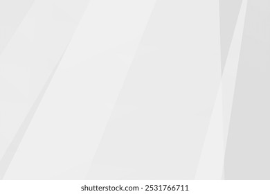Abstract white and grey on light silver background modern design. Vector illustration eps 10.