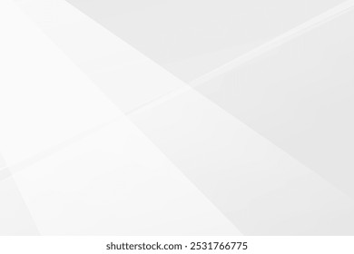 Abstract white and grey on light silver background modern design. Vector illustration eps 10.