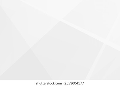Abstrato branco e cinza no fundo prata luz design moderno. Ilustração vetorial eps 10.