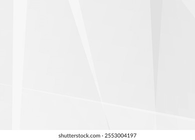Abstract white and grey on light silver background modern design. Vector illustration eps 10.