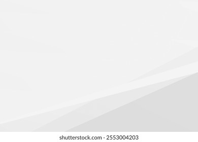 Abstract white and grey on light silver background modern design. Vector illustration eps 10.